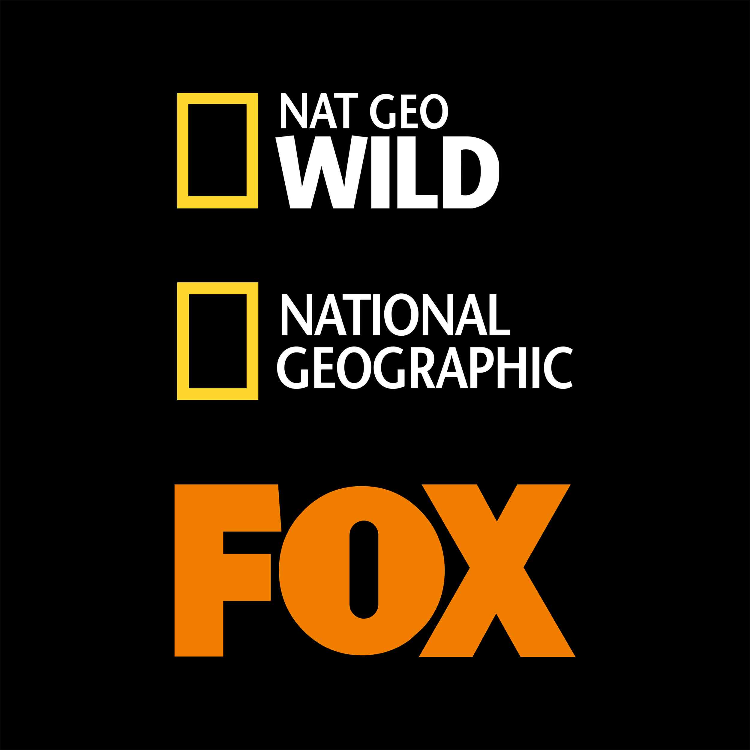 логотипы каналов FOX и Nat Geo